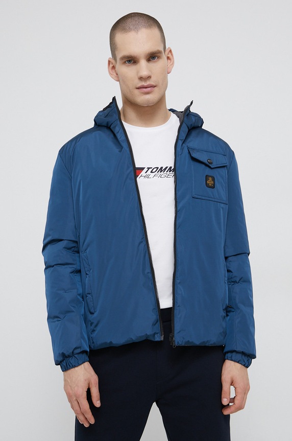 RefrigiWear - Kurtka dwustronna pozostałe niebieski G02200.NY0176