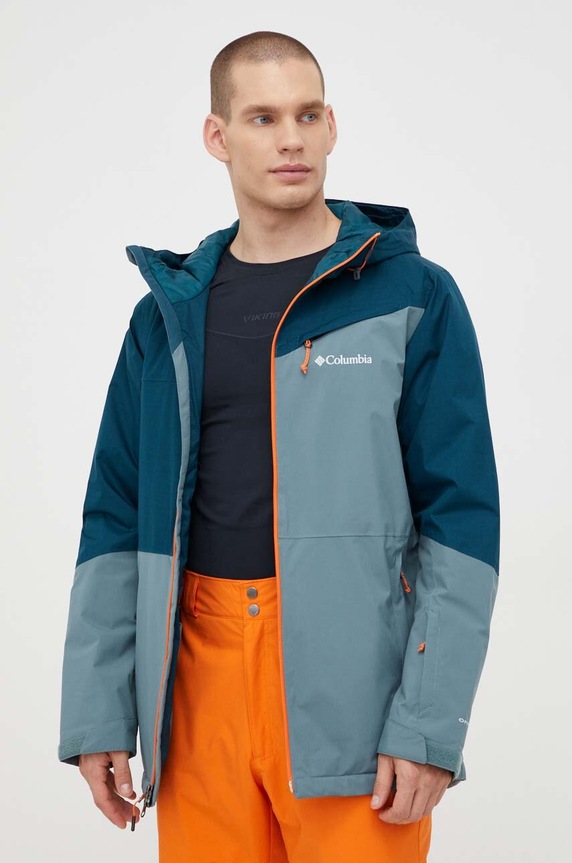 Columbia rövid kabát Iceberg Point türkiz 1954411