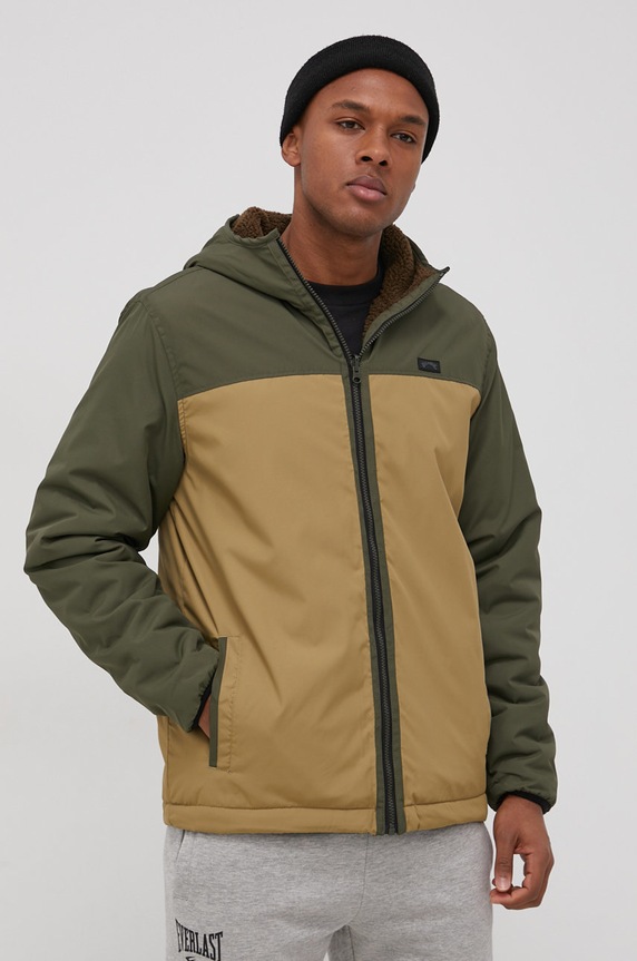 Billabong Kurtka dwustronna pozostałe zielony A1JK02BIW0.816