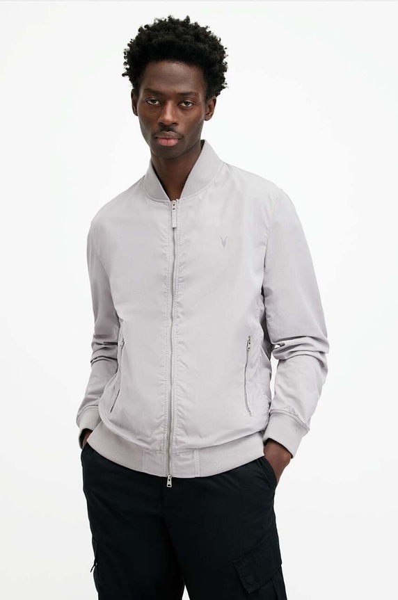 Odzież AllSaints kurtka bomber MJ006R szary