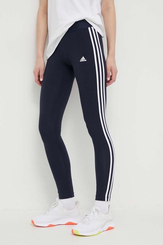 adidas legginsy Essentials z elastanem granatowy H07771