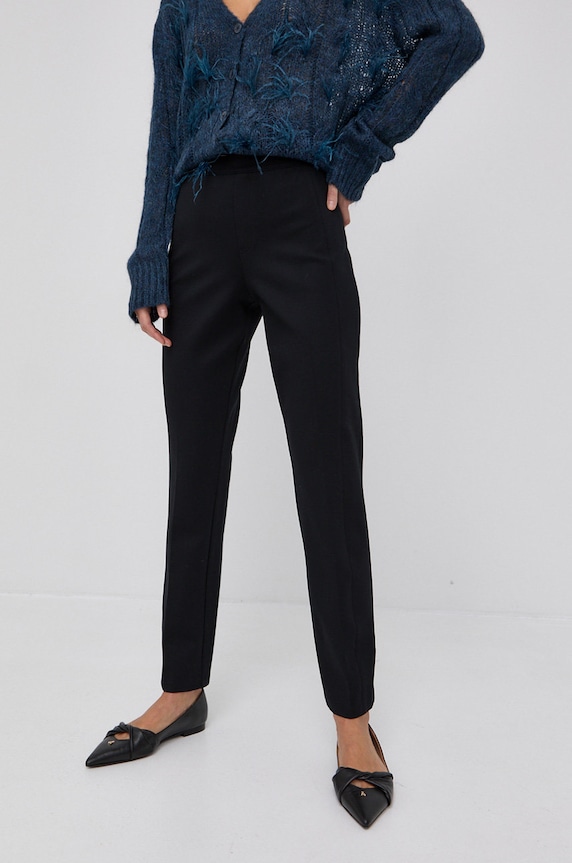 Spanx spodnie z elastanem czarny 20254R