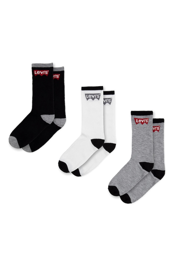 Detské ponožky Levi's XL0079.CO.K čierna AA00