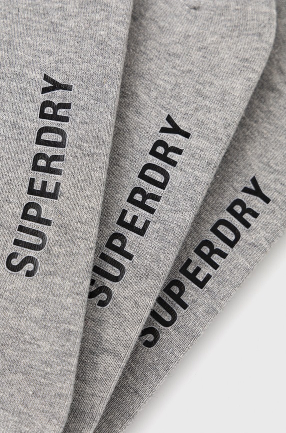 Čarape Superdry Y3110021A.1SC siva SS22