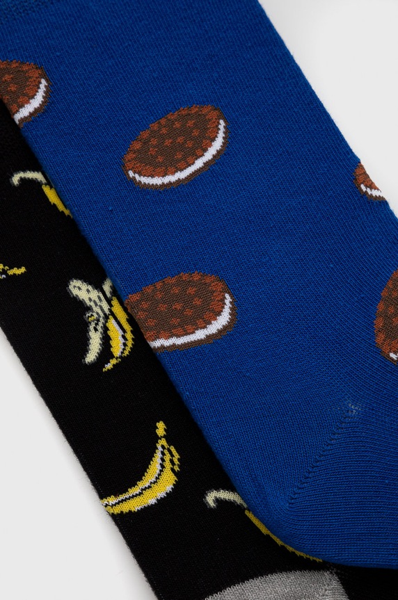 Κάλτσες John Frank (2-pack) 2PACK.BANCOO μαύρο AW21