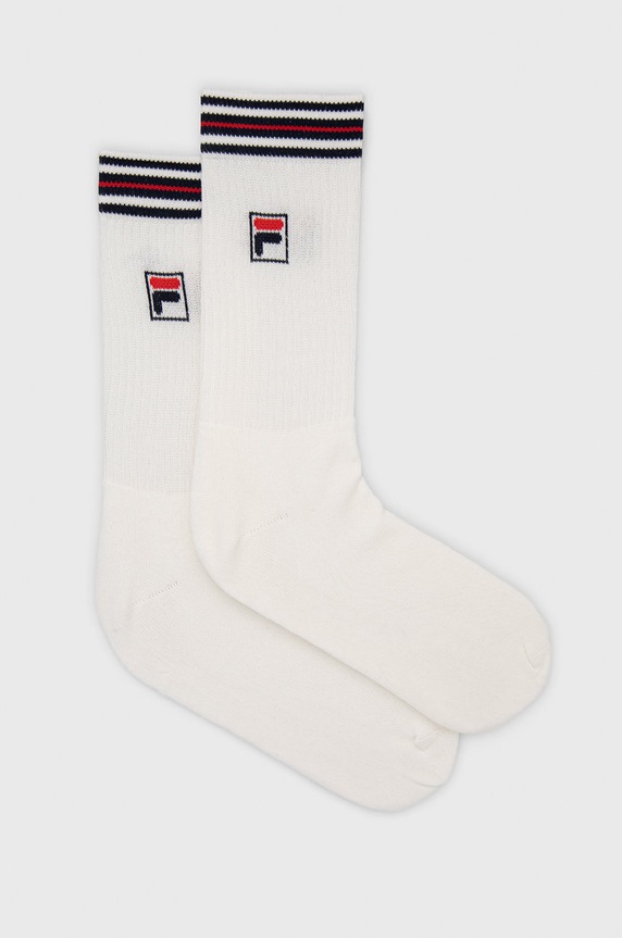Fila Skarpetki (2-pack) skarpetki długie biały F1701.2