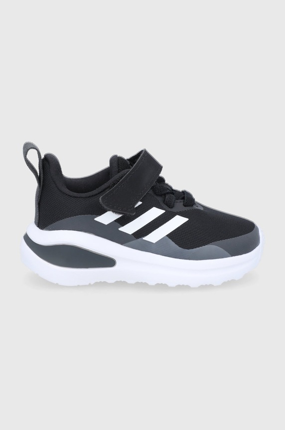 adidas Performance Buty dziecięce FortaRun EL I FZ5499 imitacja skóry licowej czarny FZ5499