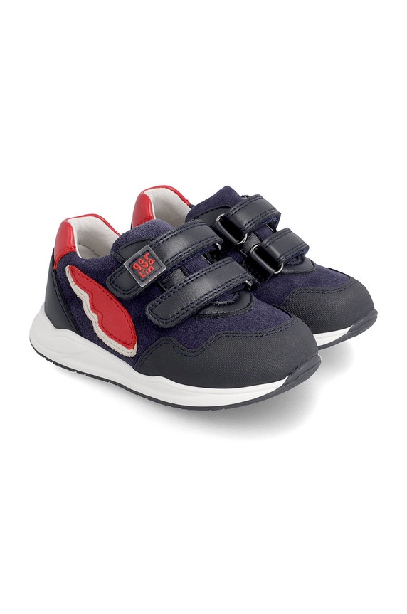 Garvalin Buty dziecięce skóra zamszowa granatowy 211500.28.30