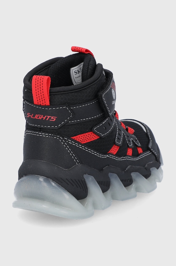 Chłopiec Skechers - Śniegowce dziecięce 400131L czarny