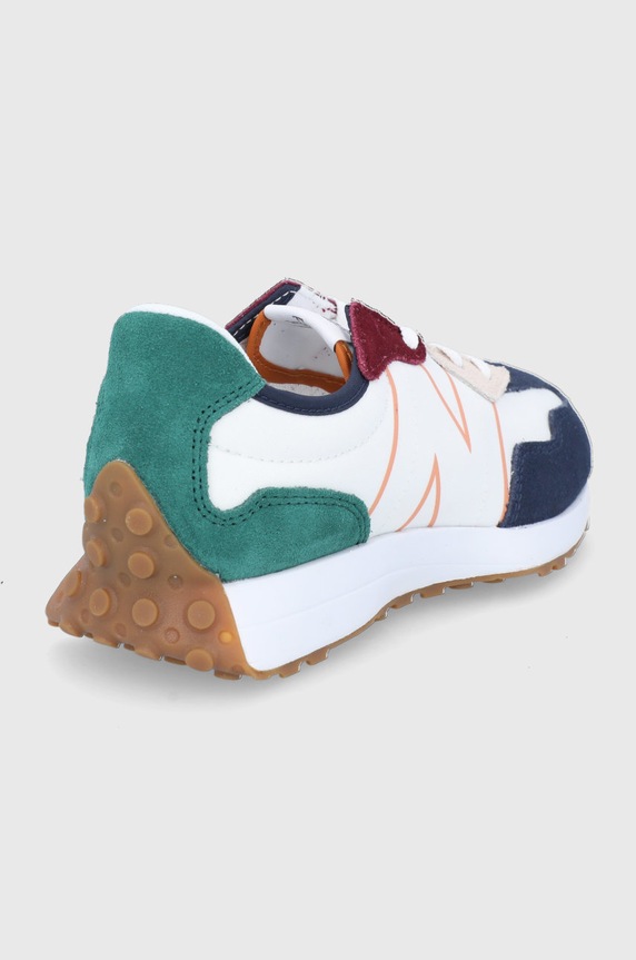 Chłopiec New Balance Buty dziecięce GS327HH1 GS327HH1 biały