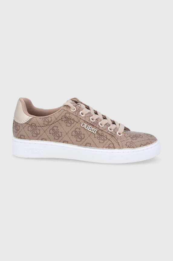 Guess Buty BECKIE płaska beżowy FL7BKI.FAL12.BEIBR