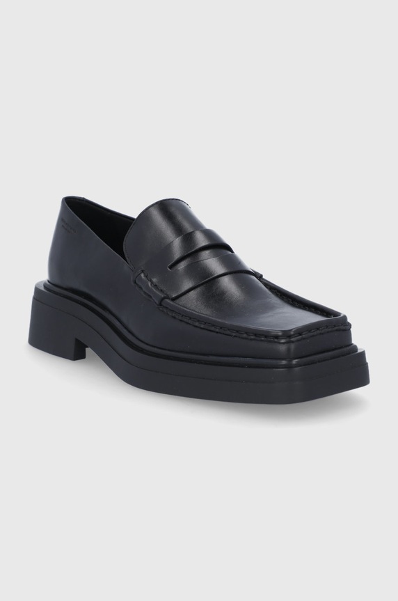 Vagabond Shoemakers Mokasyny skórzane Eyra 5250.201.20 czarny AW21