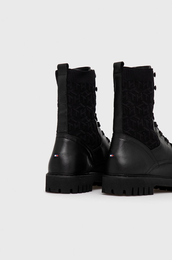 Boty Farmářky Tommy Hilfiger FW0FW05767BDS černá