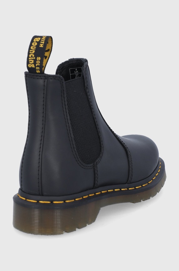 Παπούτσια Dr. Martens δερμάτινες μπότες τσέλσι DM27100001 μαύρο