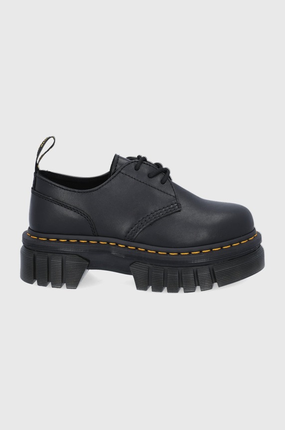 Cipele Dr. Martens Audrick 3-Eye Shoe ravna crna DM27147001