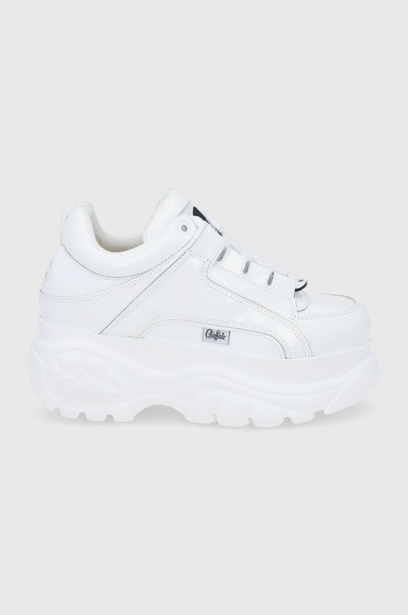 Buffalo Buty skórzane 1339-14 2.0 platforma biały 1533233