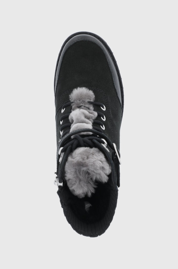 Emu Australia botki zamszowe Waldron Mix czarny W12406.Bla