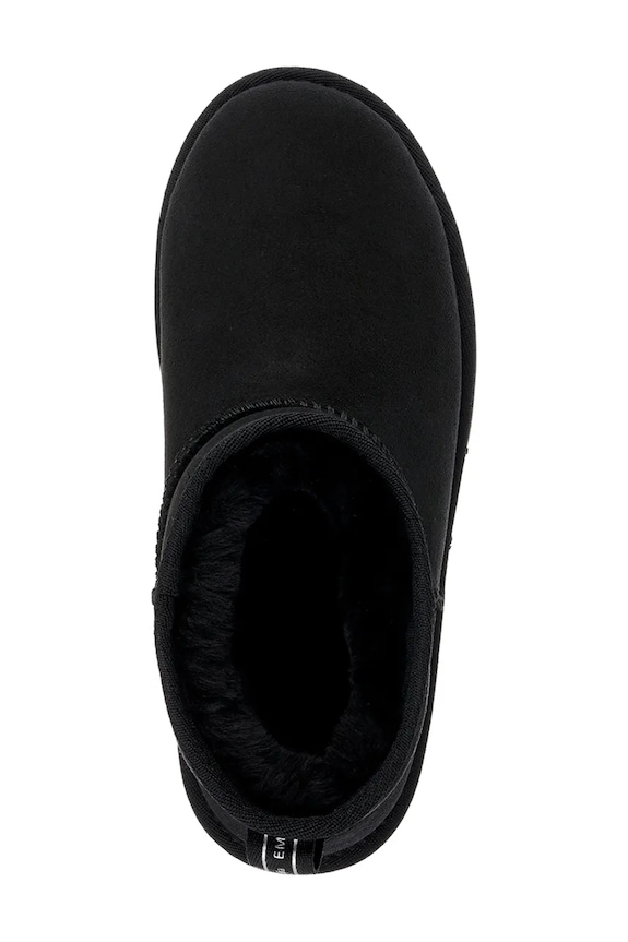 Emu Australia Śniegowce zamszowe W12548.Bla czarny