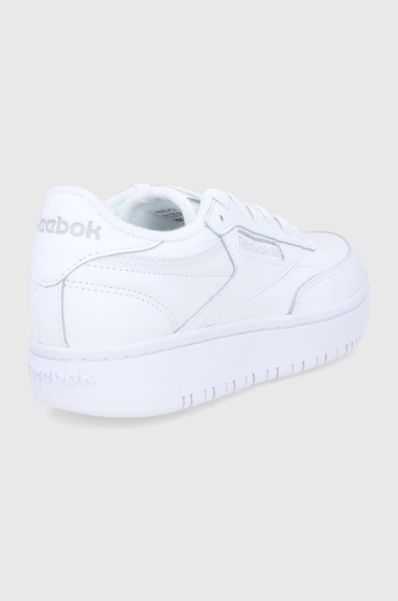 Boty Kožené boty Reebok Classic Club C GW0854.100006321 bílá