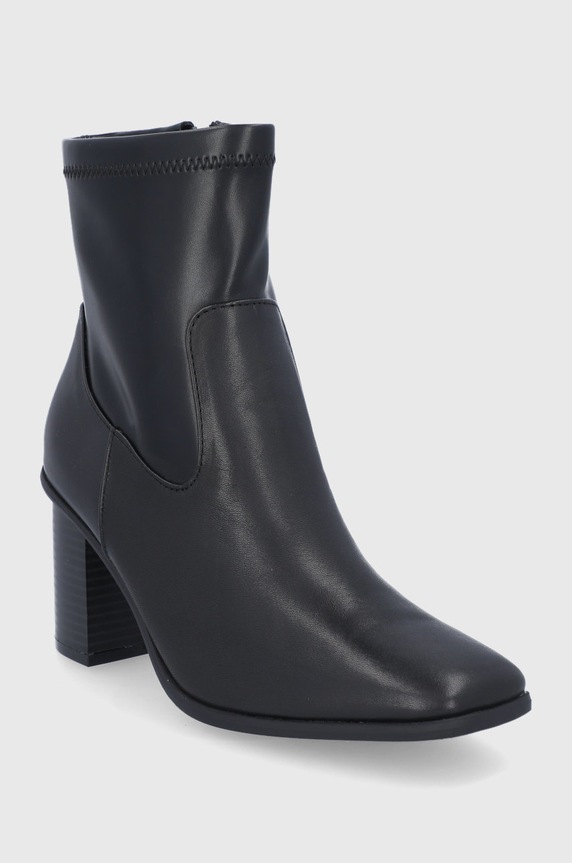 Кожаные полусапожки Aldo MARTA.001 чёрный AW21
