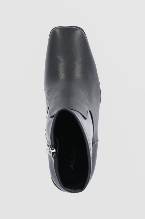 Кожаные полусапожки Aldo чёрный MARTA.001