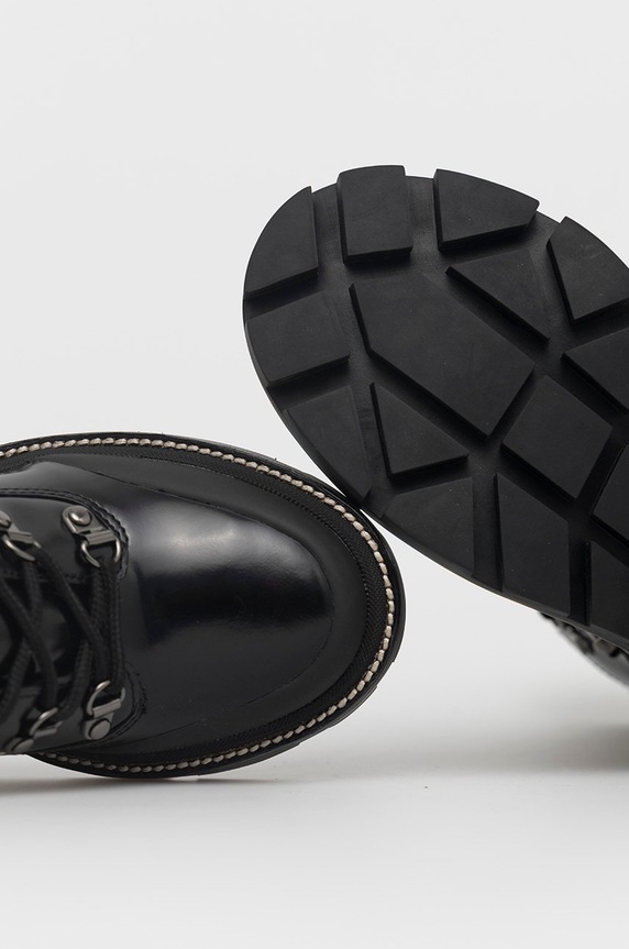 Tory Burch bőr bakancs fekete 85304.004