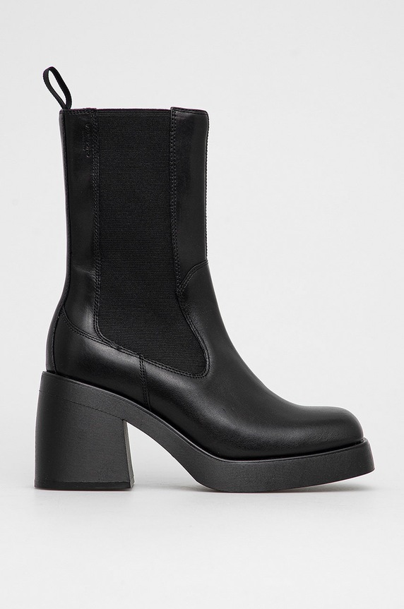 Vagabond Shoemakers bőr bokacsizma magas fekete 5244.001.20