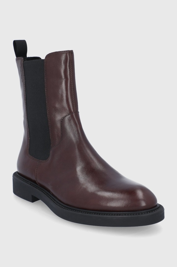 Kožené topánky Chelsea Vagabond Shoemakers 5248.301.33 hnedá AW21