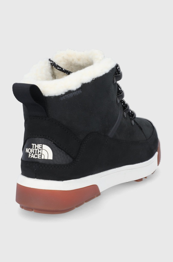 Obuwie The North Face śniegowce skórzane NF0A4T3XR0G1 czarny
