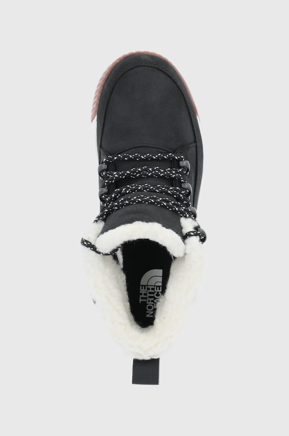 The North Face śniegowce skórzane czarny NF0A4T3XR0G1