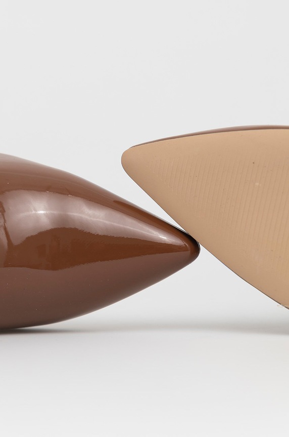 Vysoké čižmy Steve Madden hnedá SM11001370.COGNAC.PATE