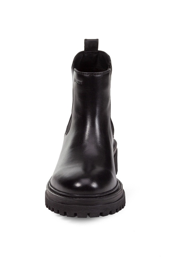Παπούτσια Δερμάτινες μπότες Τσέλσι Geox D IRIDEA D04HRB.00043.IRIDEA. μαύρο