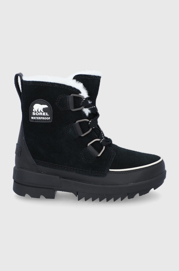 Sorel velúr hócipő Torino II velúr bőr fekete 1886261.BLACK