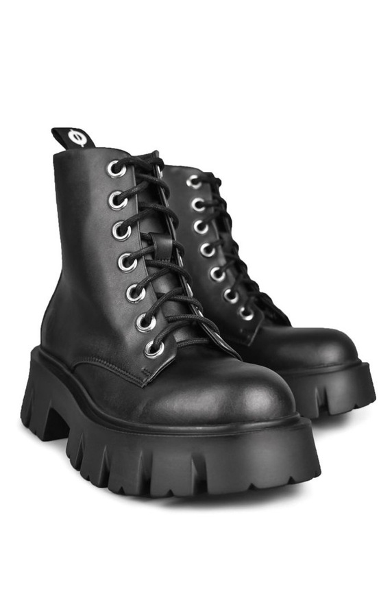 Altercore stivali da motociclista Bartel Bartel.Vegan nero ZW25