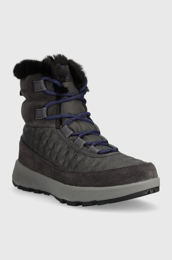 Μπότες χιονιού Columbia SLOPESIDE PEAK LUXE 1979551 γκρί AW23