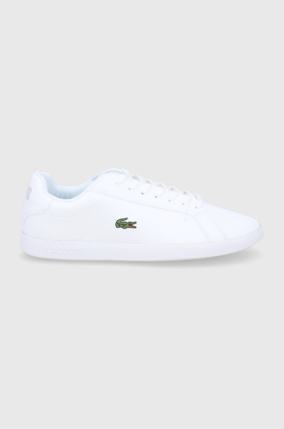 Lacoste Pantofi Graduate Planet friendly alb 41SUJ0010.21G