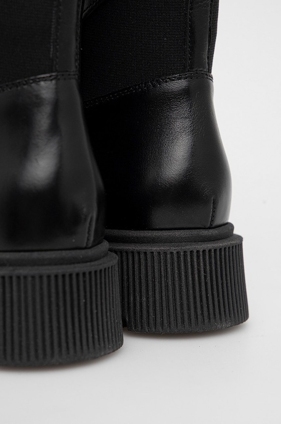 Kurt Geiger London Botki skórzane czarny 8491900109.00