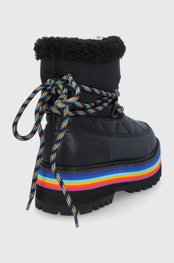 Обувь Зимние сапоги Kurt Geiger London Toronto Rainbow 8488400609.00 чёрный
