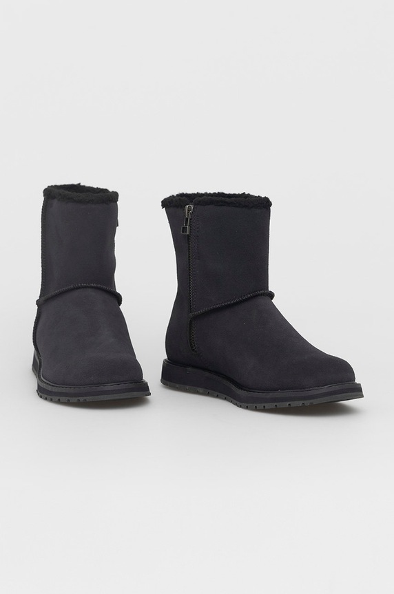 Helly Hansen śniegowce skórzane 11636 czarny AW22