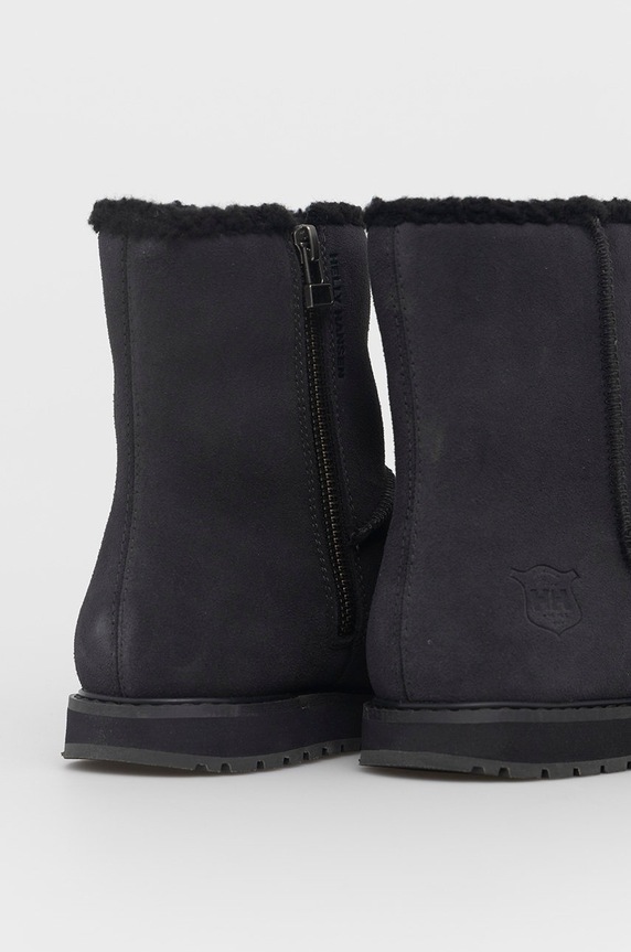 Obuwie Helly Hansen śniegowce skórzane 11636 czarny