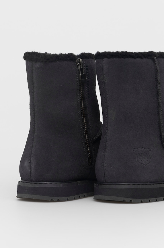 Obuwie Helly Hansen śniegowce skórzane 11636 czarny