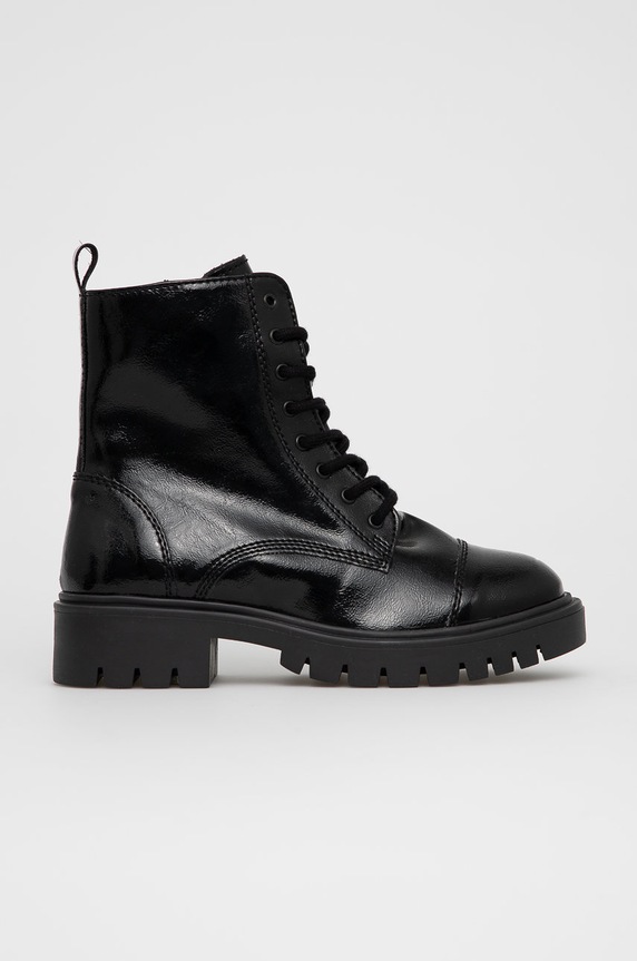 Aldo Botki imitacja skóry licowej czarny 13087686.001
