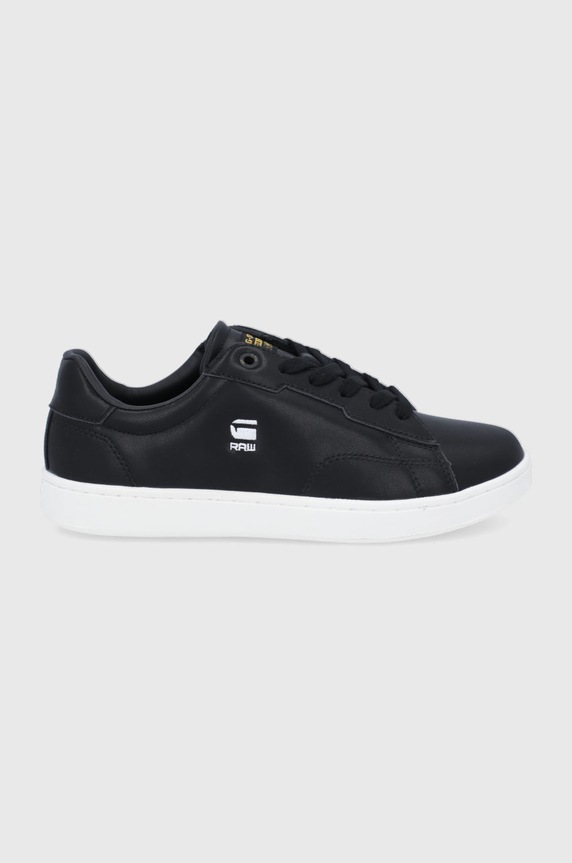 G-Star Buty skórzane CADET LEA płaska czarny 2141002510.BLK