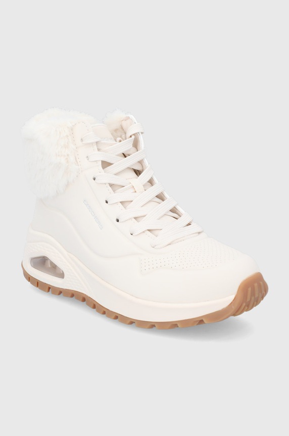 Skechers Śniegowce 167274 beżowy AW25