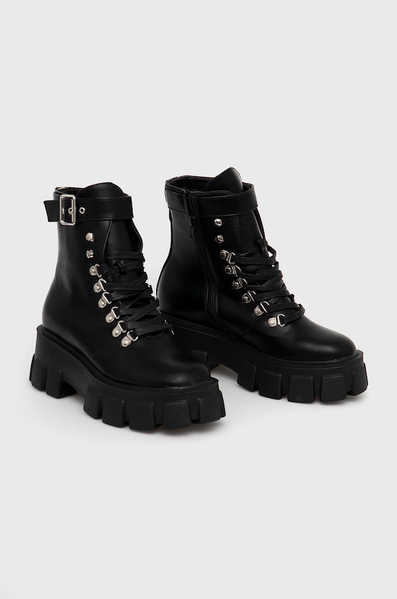 Truffle Collection Botki ROTA5/B.BLACK.PU czarny AW21