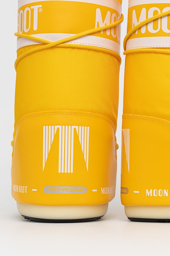 Obuwie Moon Boot - Śniegowce Nylon 14004400.MOON.BOOT.NYLO żółty