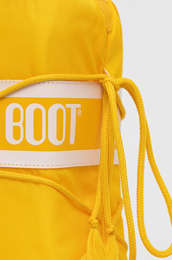 Moon Boot - Śniegowce Nylon żółty 14004400.MOON.BOOT.NYLO
