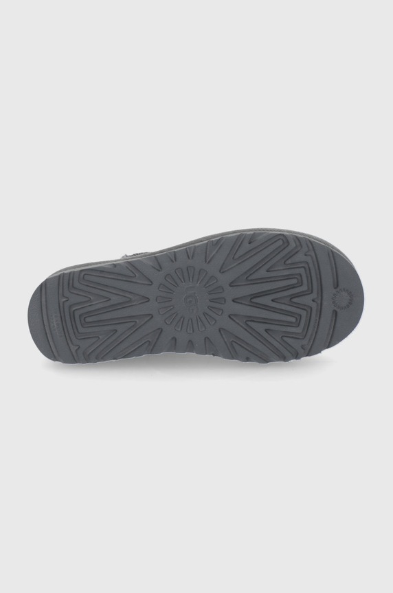 UGG stivali da neve in camoscio Classic Ultra Mini 1116109.GREY grigio