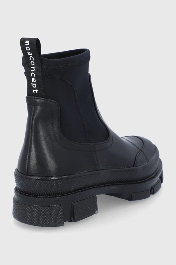 Παπούτσια Μποτάκια MOA Concept MOAC81 μαύρο
