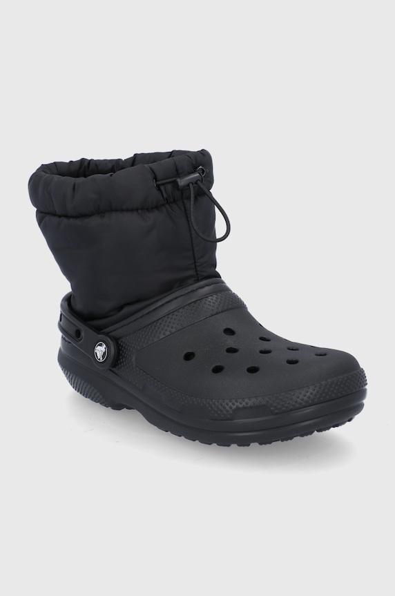 Sněhule Crocs Classic Lined Neo Puff Boot ED.NEO.PUFF.BOOT.206630 černá AA00